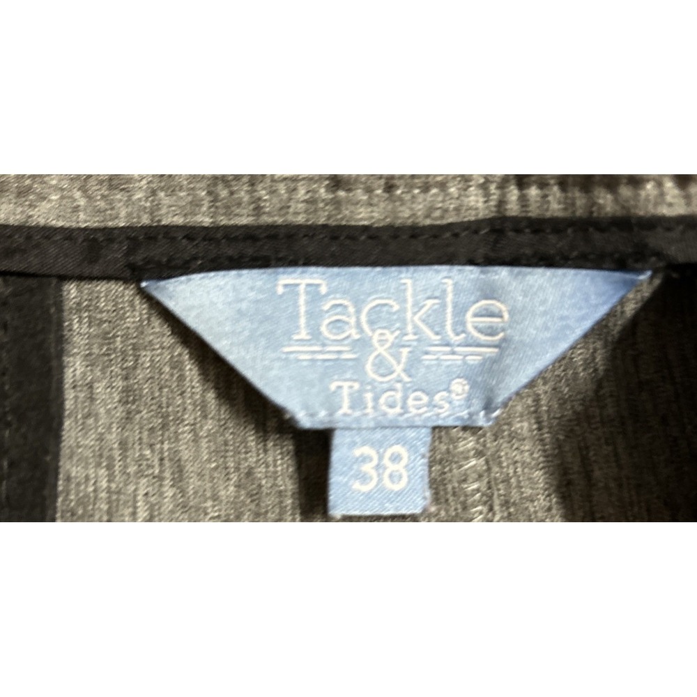 Tackle And Tides Fishing Shorts Heather‎ Gray Size 38 - Picture 3 of 3